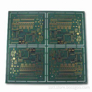 High-density Multilayer PCBs with 0.35mm Minimum Via Diameter and ENIG Surface Finish